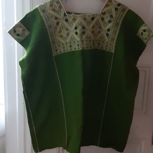 Embroidered Huipil